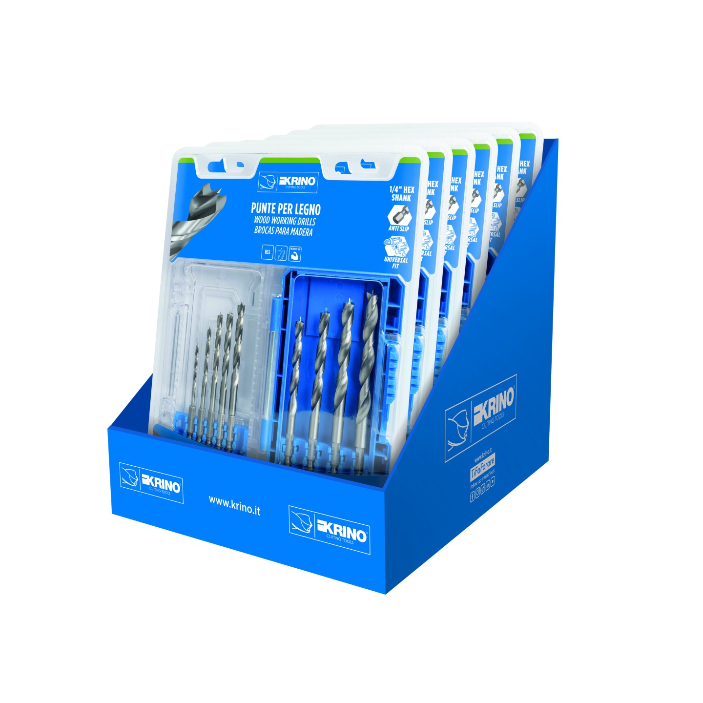 PUNTA ELICOIDALE HSS DIN 338 Ø 4,5