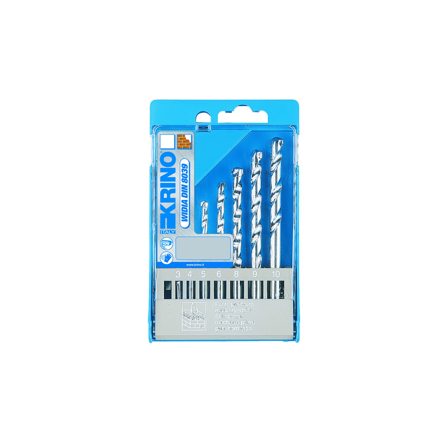 PUNTA X LEGNO LUNGA Ø 10X245MM