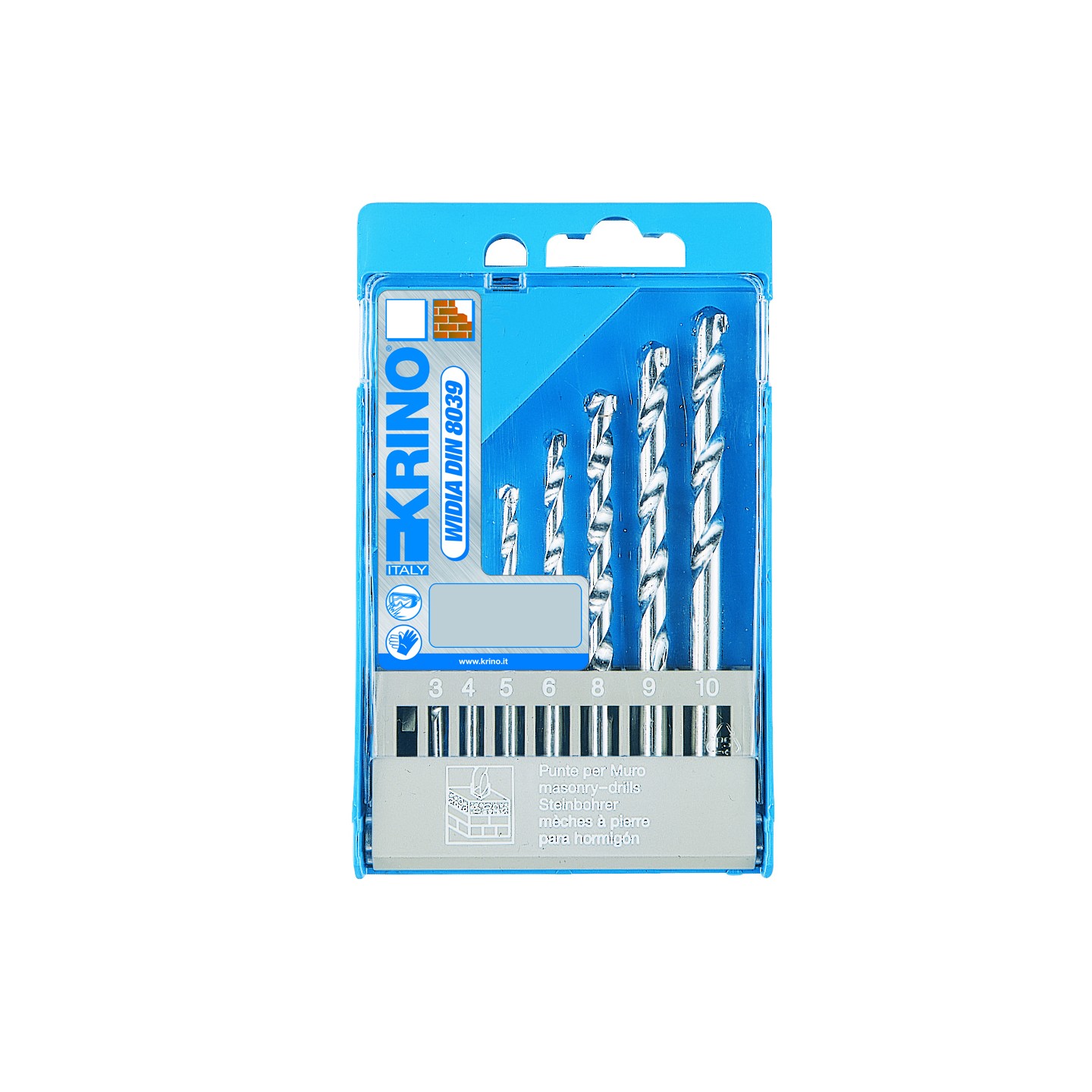 PUNTA X LEGNO LUNGA Ø 10X245MM