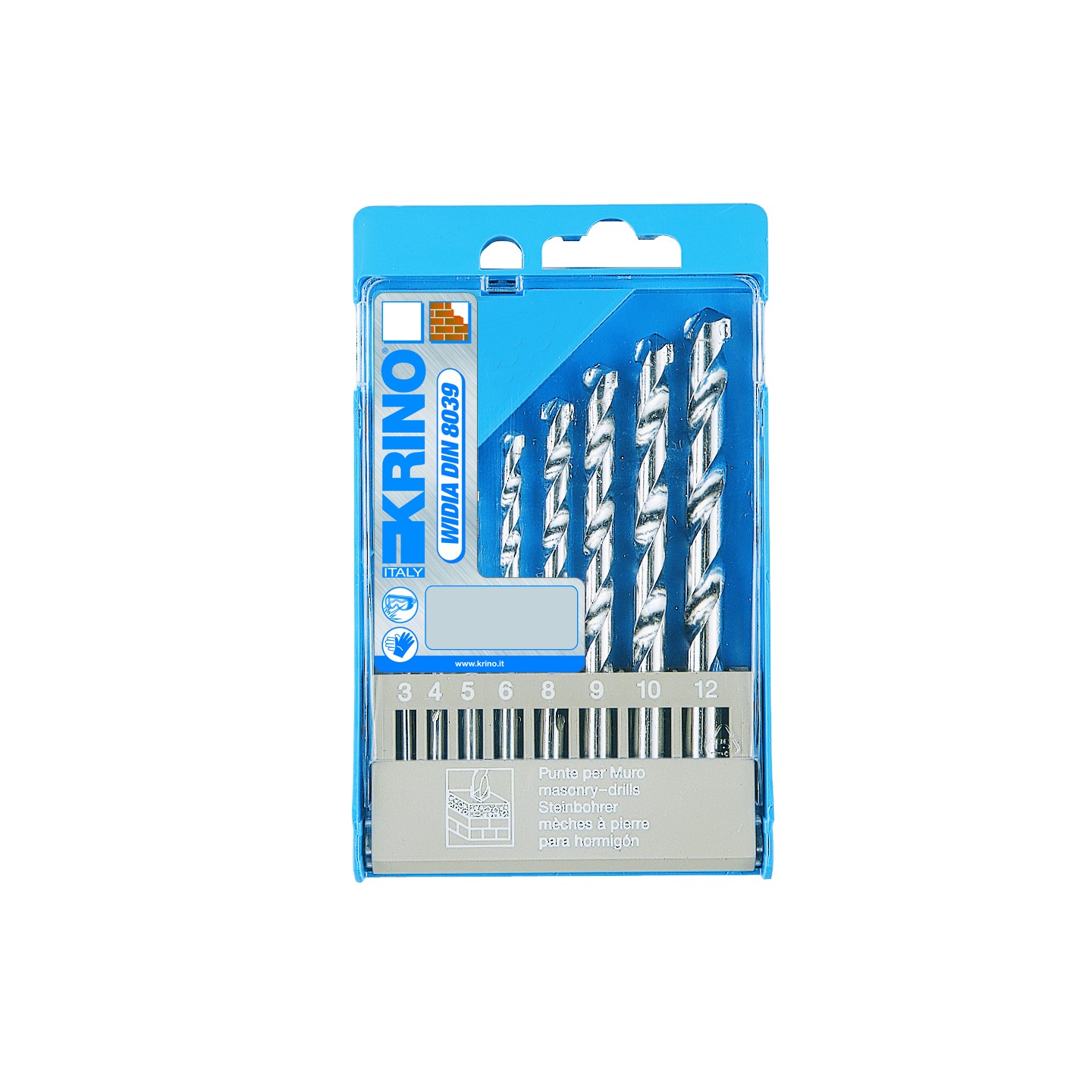 PUNTA X LEGNO LUNGA Ø 10X245MM