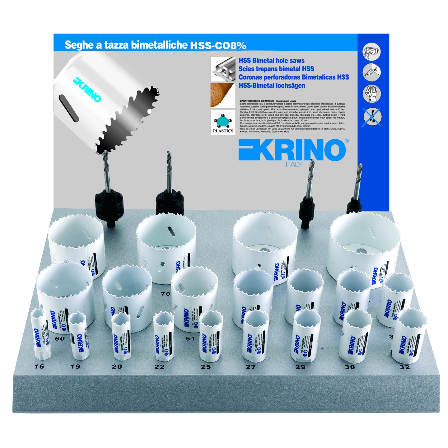 KIT 15 FRESE A TAZZA BM KRINO