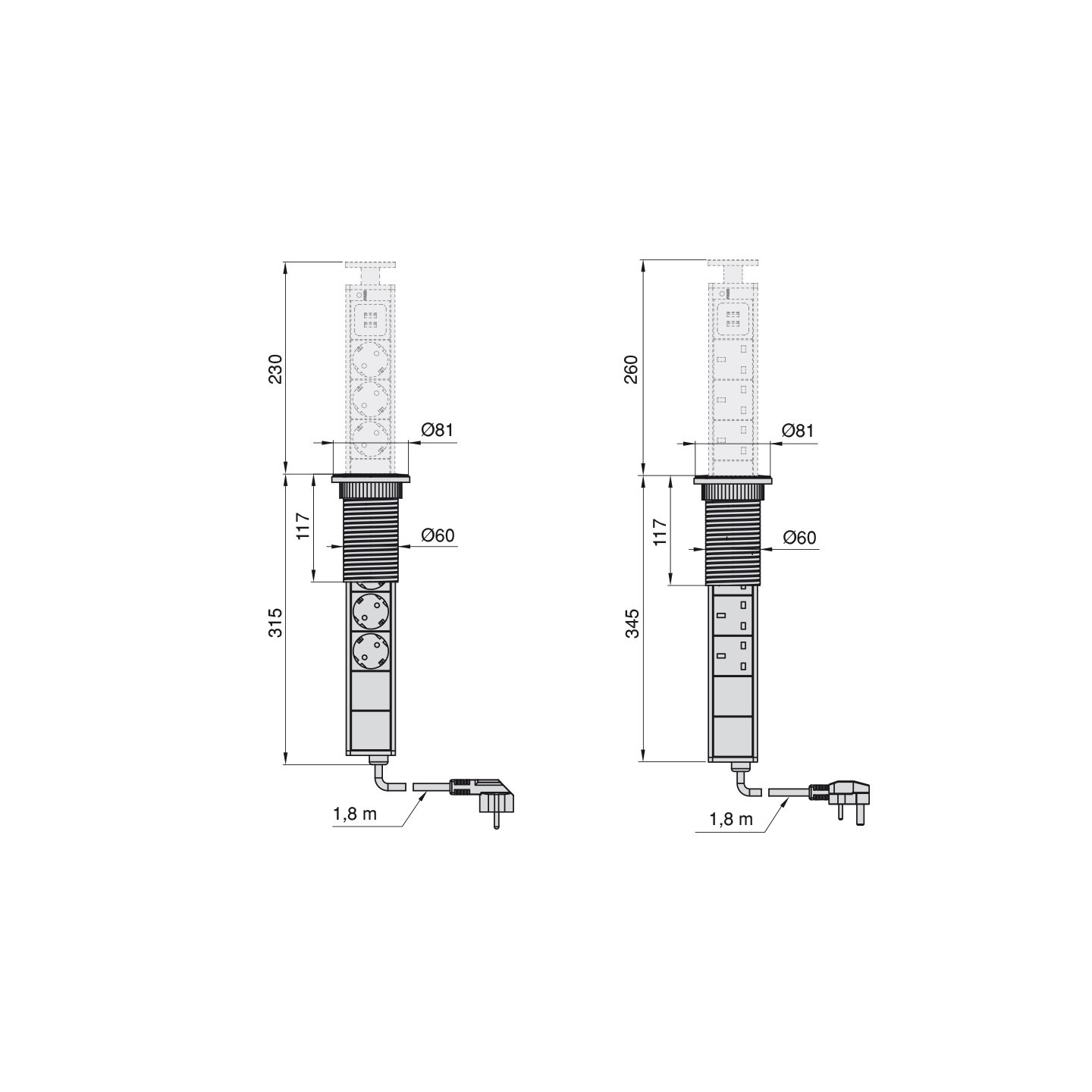Multiconnettore Vertikal