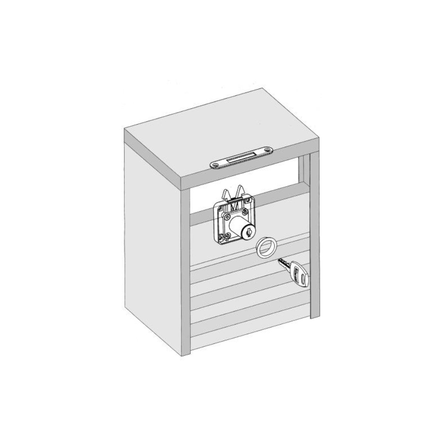 Serratura serrandine