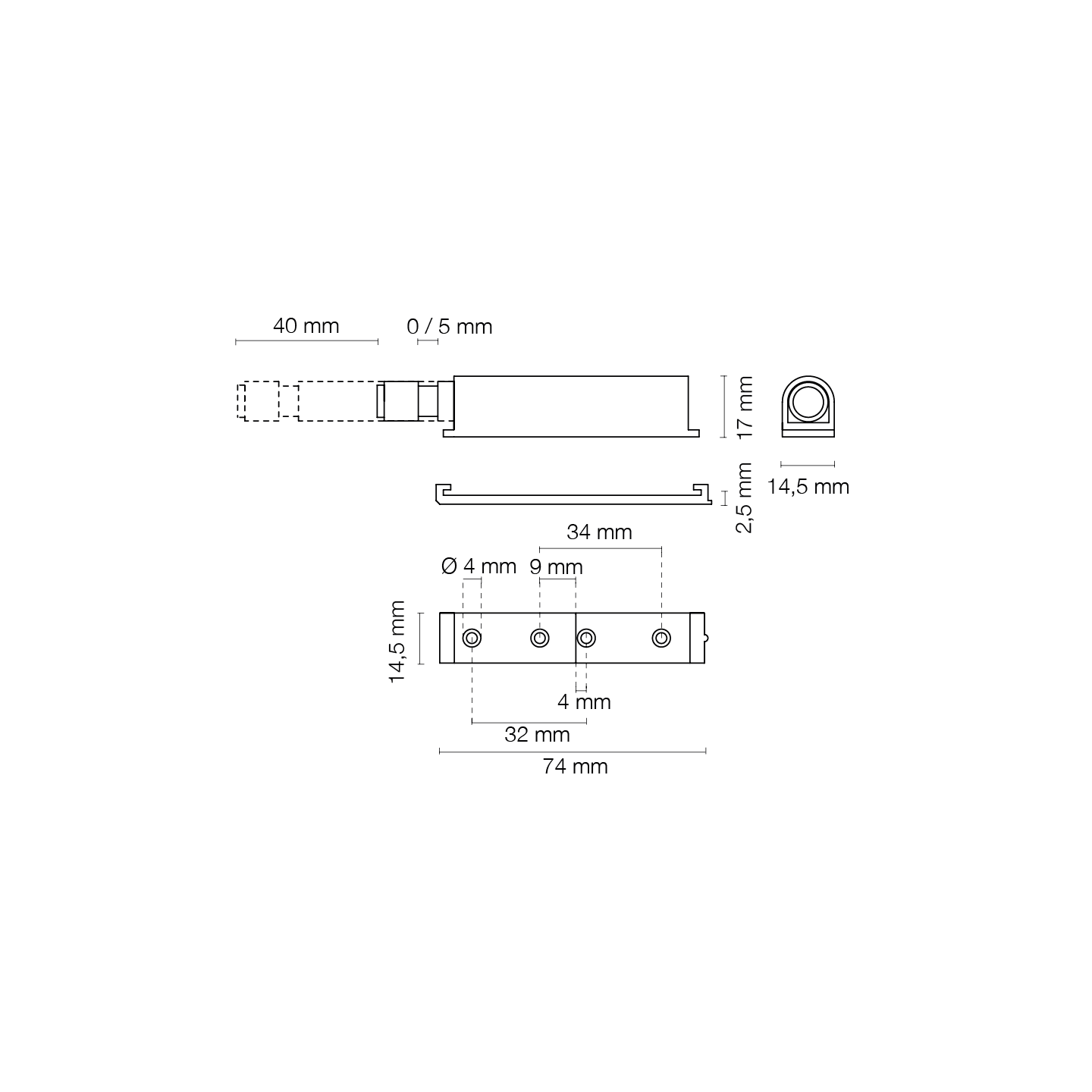 PUSH 2 OPEN UNIVERSAL BIANCO
