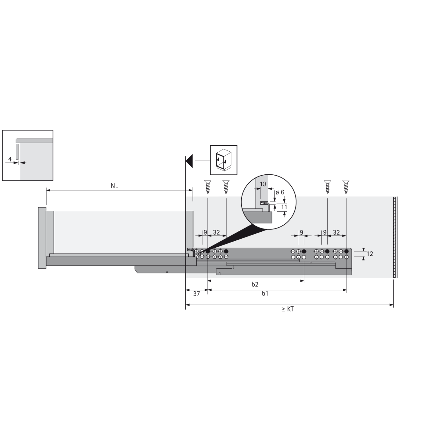 Guida Quadro V6 premi apri