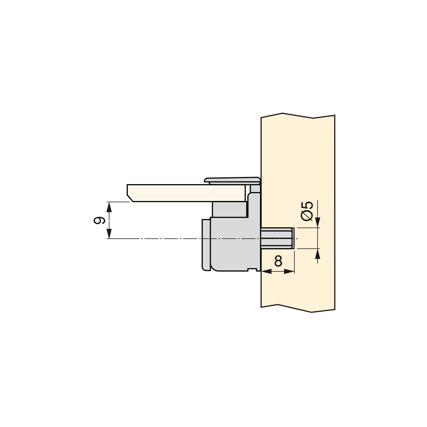 Reggivetro portofino