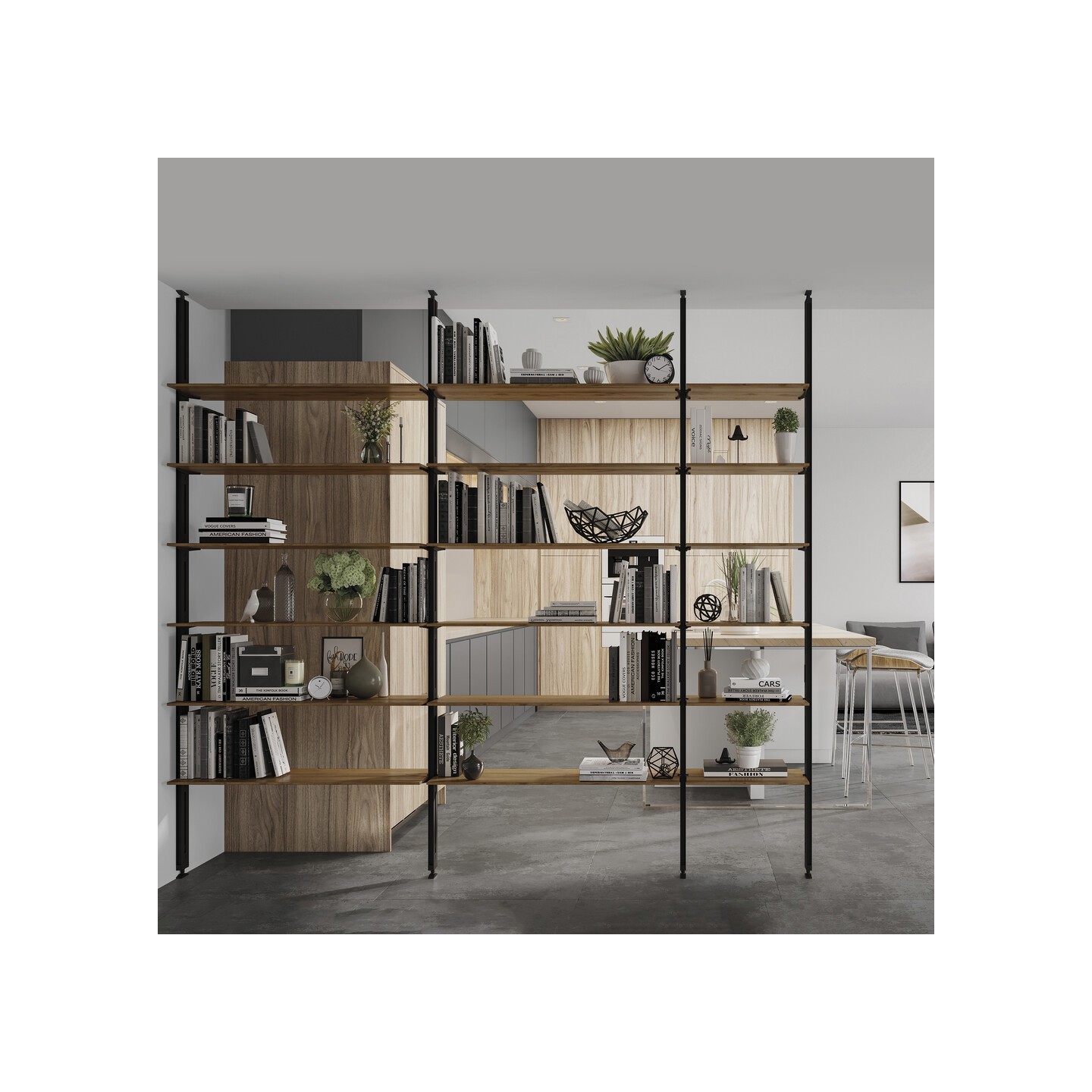 SET 3 PROF.ZERO NERO RAL9005 2900MM