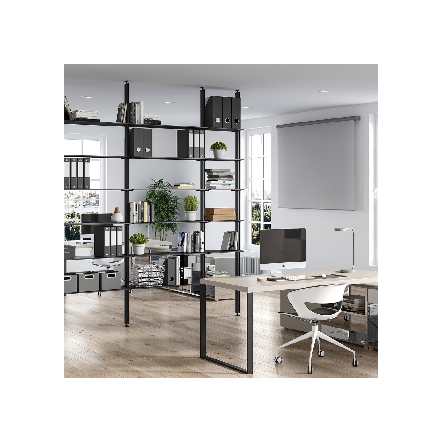 SET 2 PROF.ZERO NERO RAL9005 2900MM