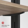 SET STAFFE ZERO M/LEGNO NERO