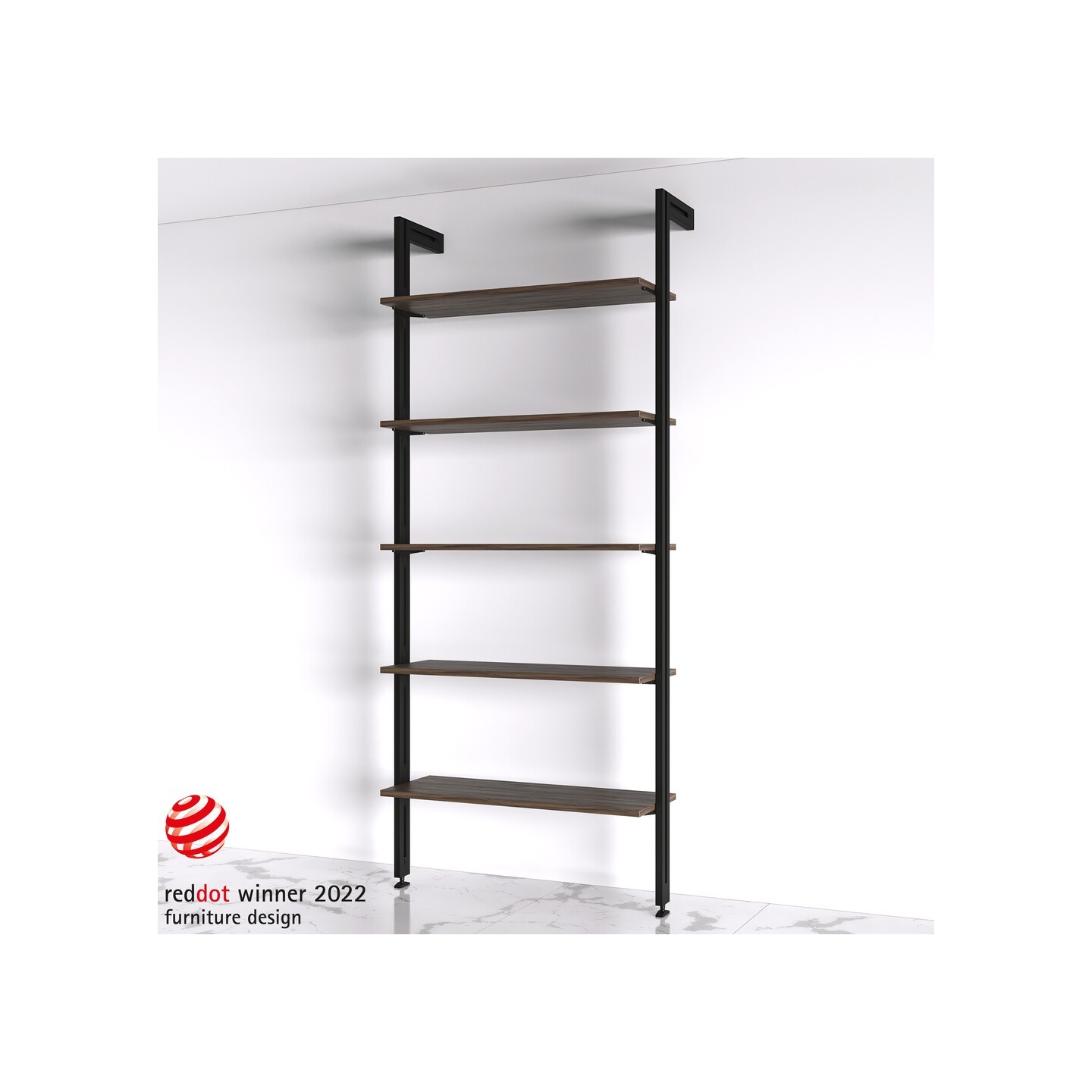 SET STAFFE ZERO M/LEGNO NERO