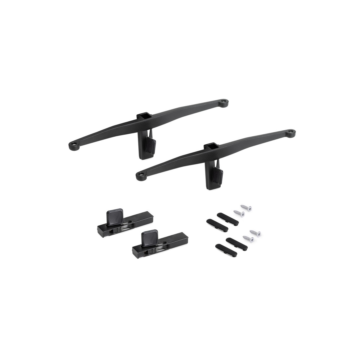 SET STAFFE ZERO M/LEGNO NERO