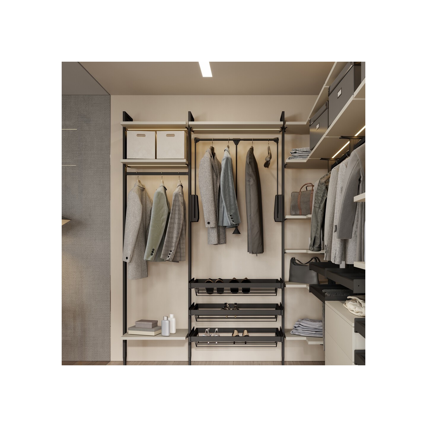 SET 3 PROF.ZERO NERO RAL9005 2115/210MM