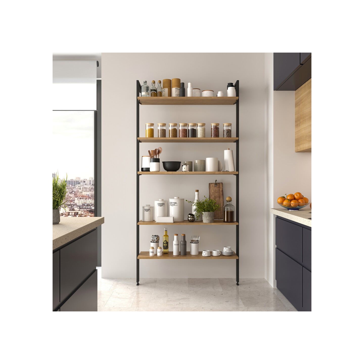 SET 2 PROF.ZERO NERO RAL9005 2115/210MM