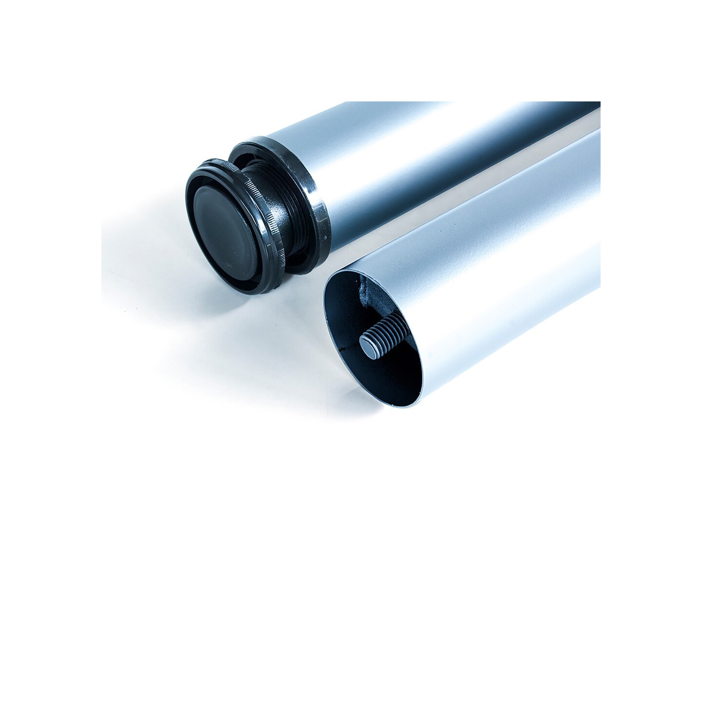 KIT 4 GAMBE TAVOLO VER.ALLUM. Ø60X710