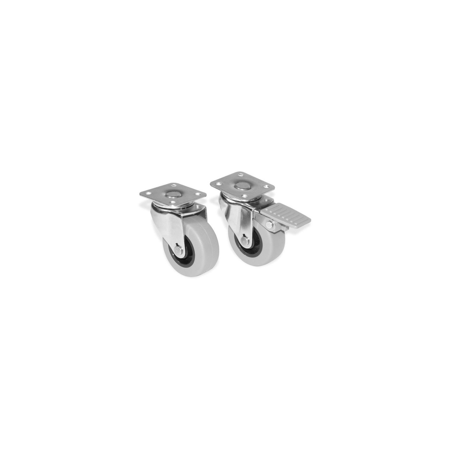 Ruote Slip con piastra