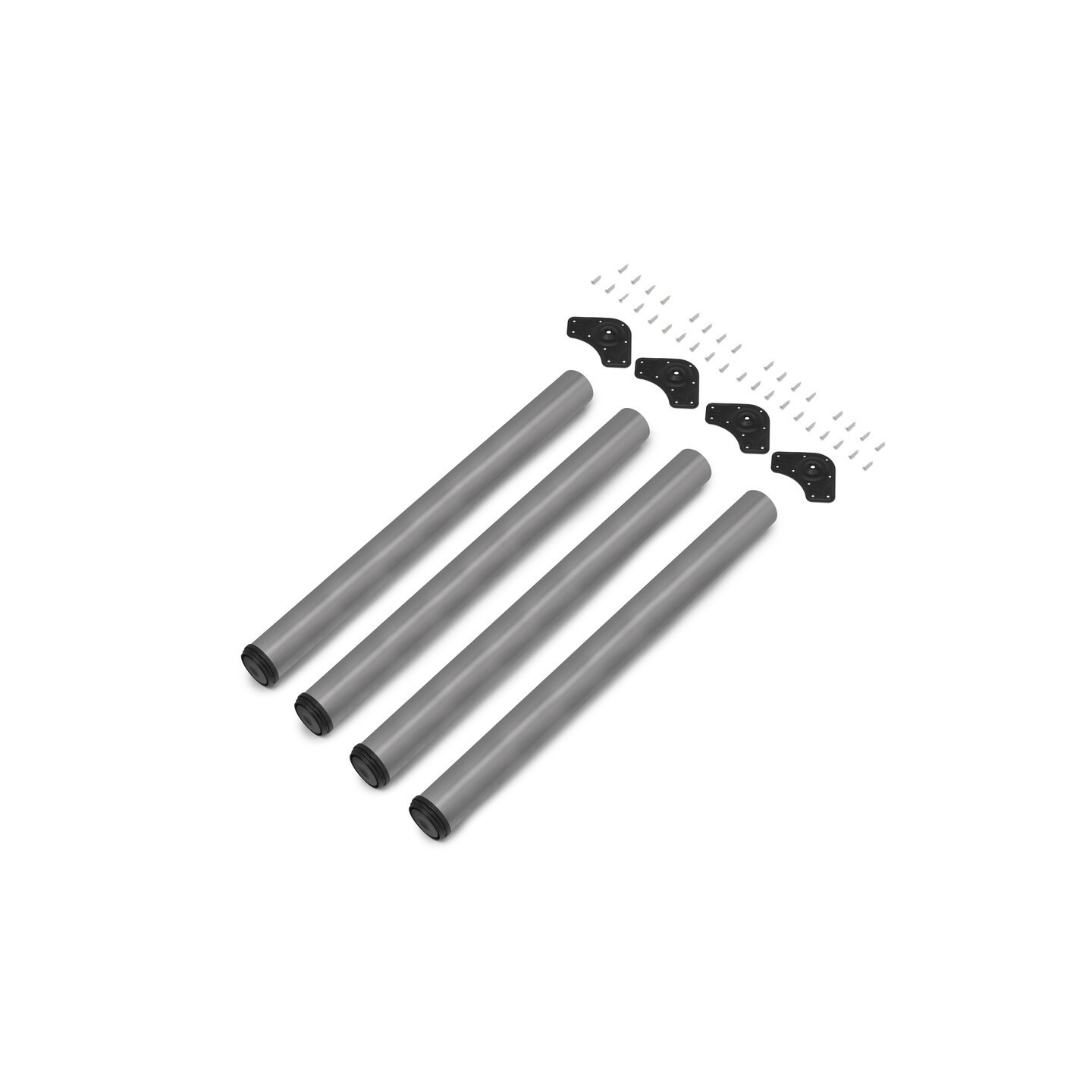 KIT 4 GAMBE TAV. V.ALLUMINIO Ø60X830