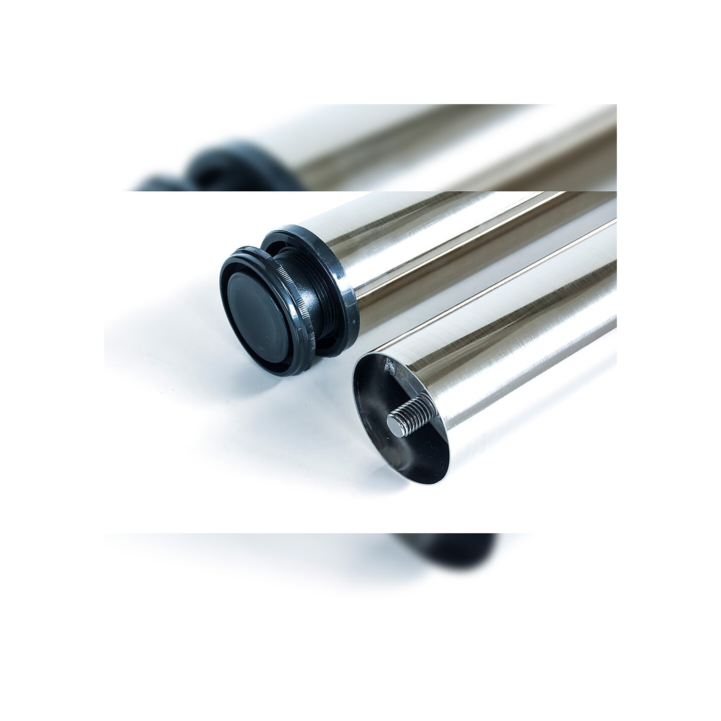 GAMBA(1) TAVOLO SPAZZOLATA Ø60X870MM