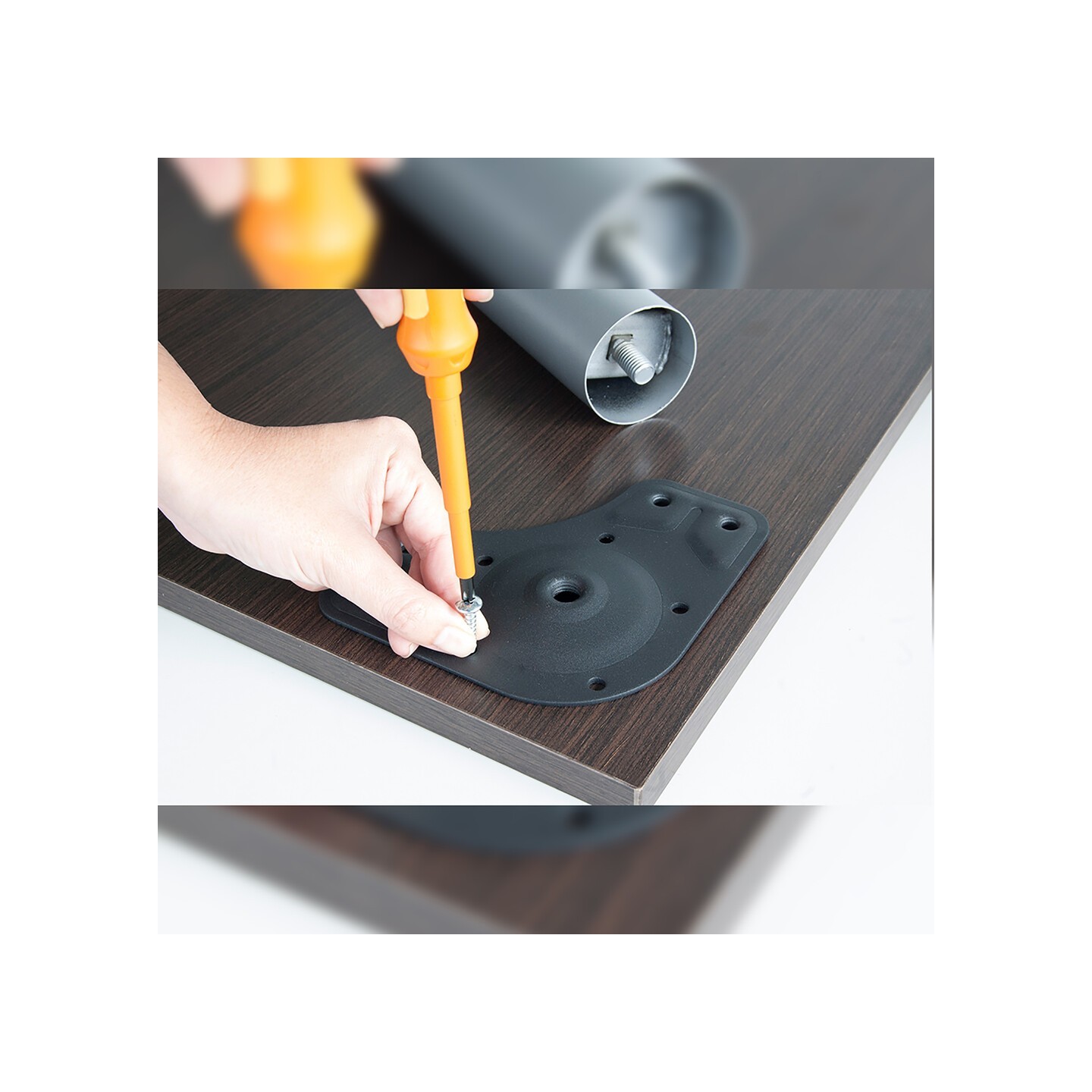 GAMBA(1) TAVOLO VERN.ALLUMINIO Ø60X870MM