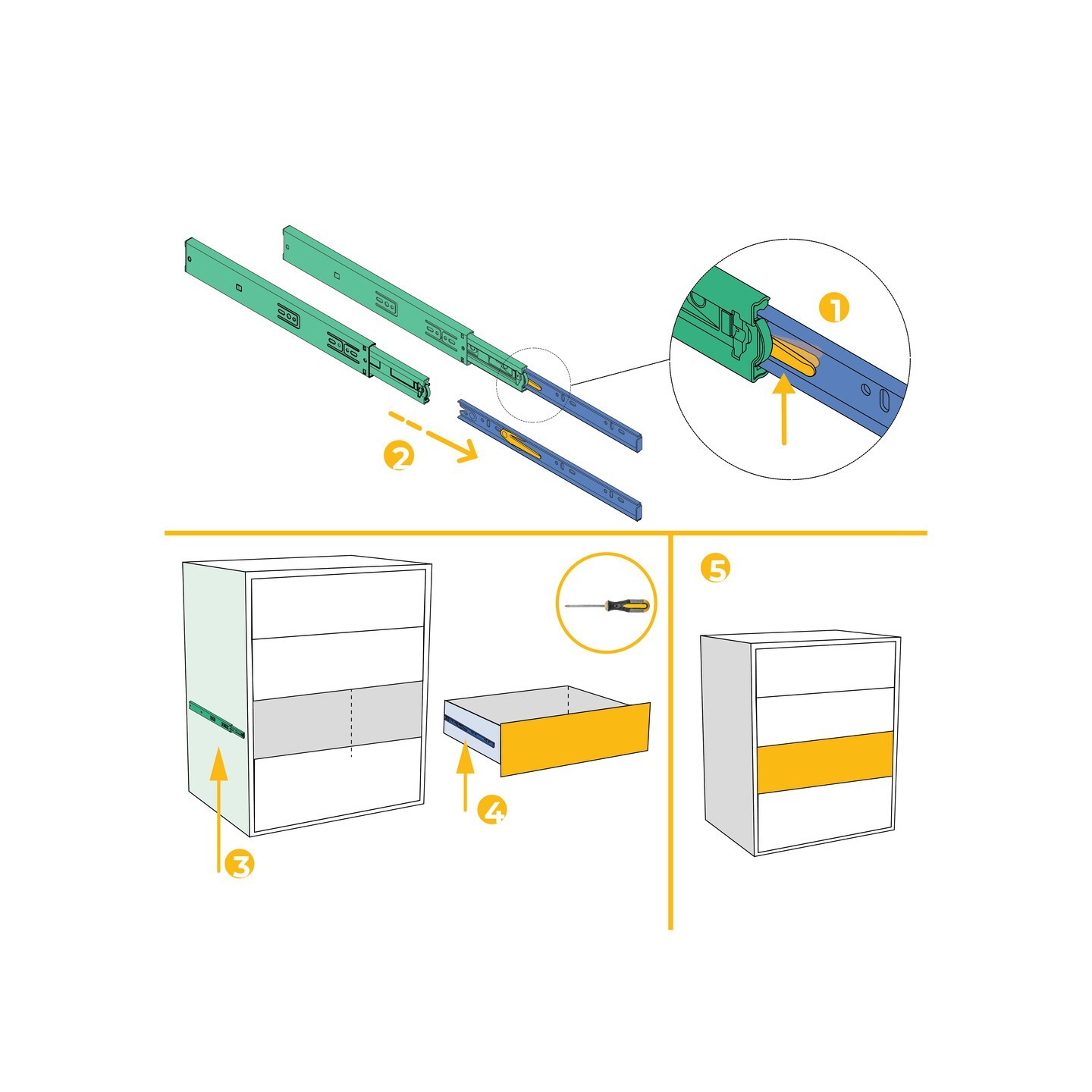 GUIDA E.T. A SF.45 ZINC. MM 250