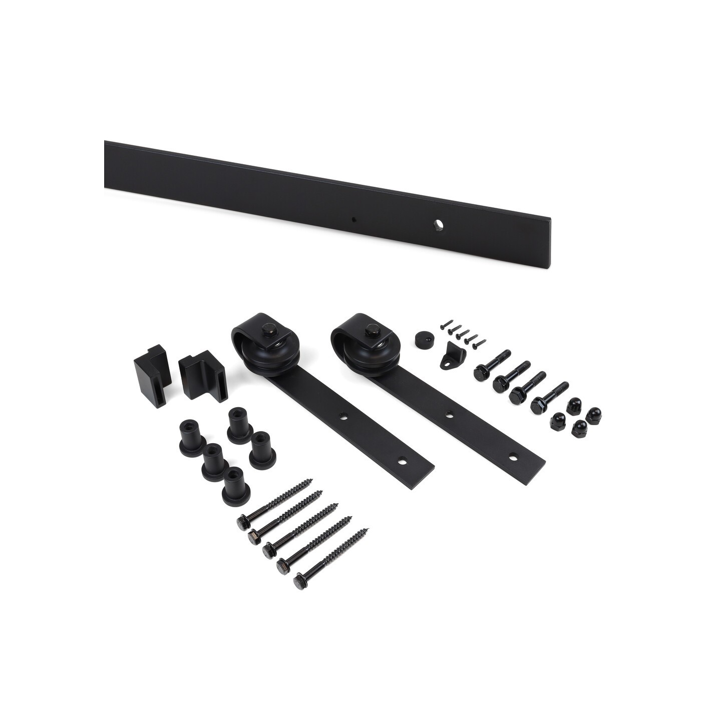 BARN PORTA SCOR. RUSTICO NERO 2MT