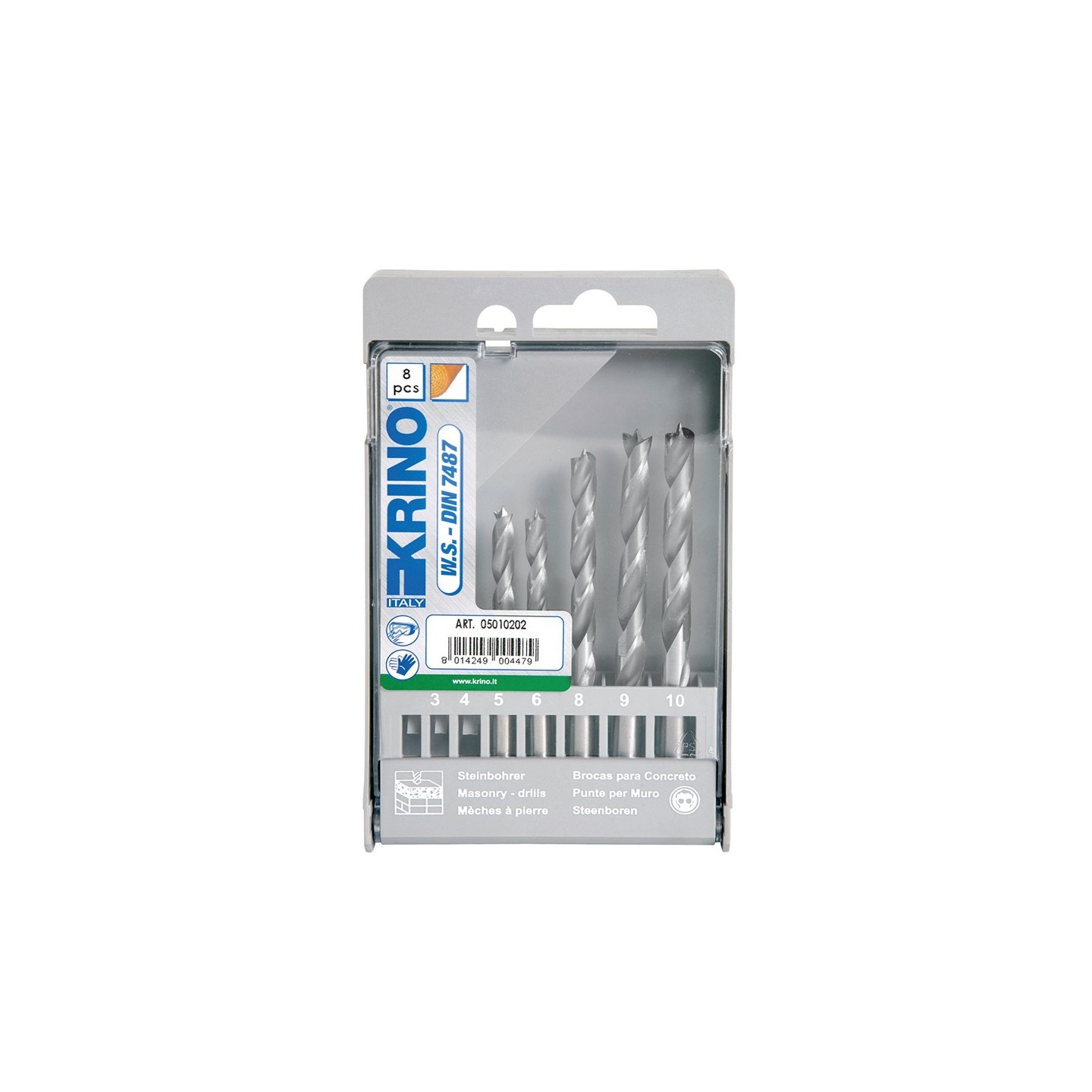 PUNTA EXTRA LUNGA HSS Ø 5 87X132