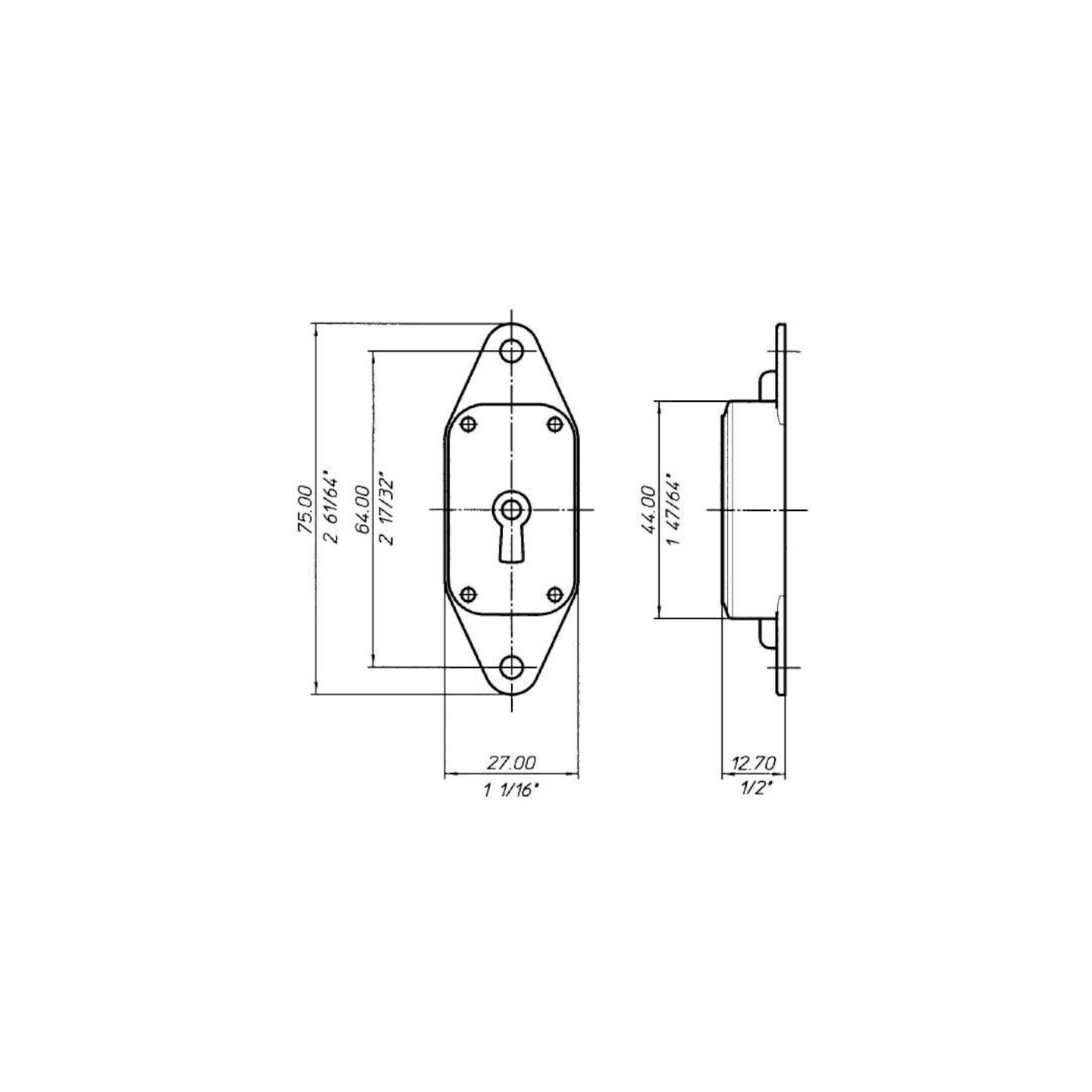 Serrature asta rotante