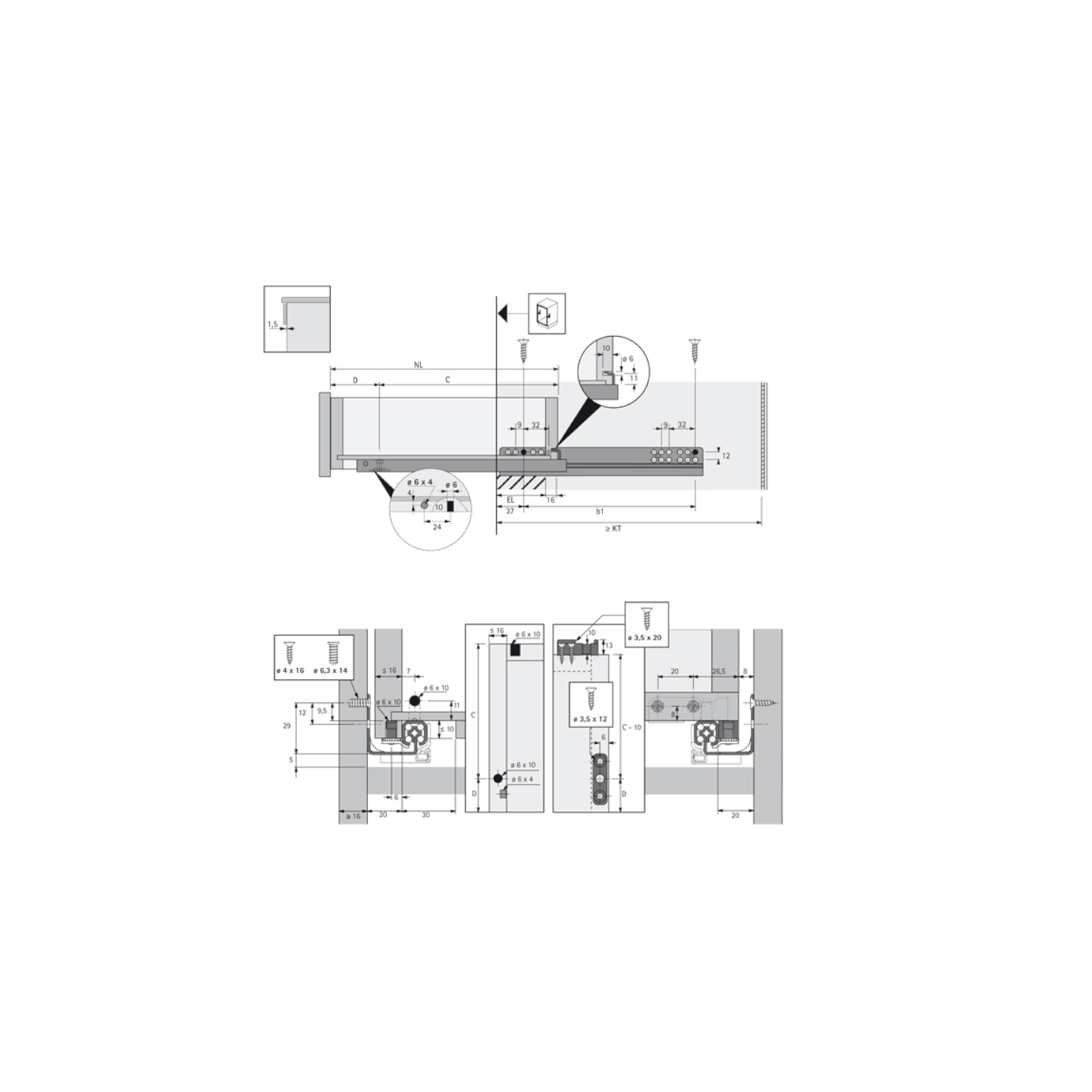 Guida Quadro uscita semplice