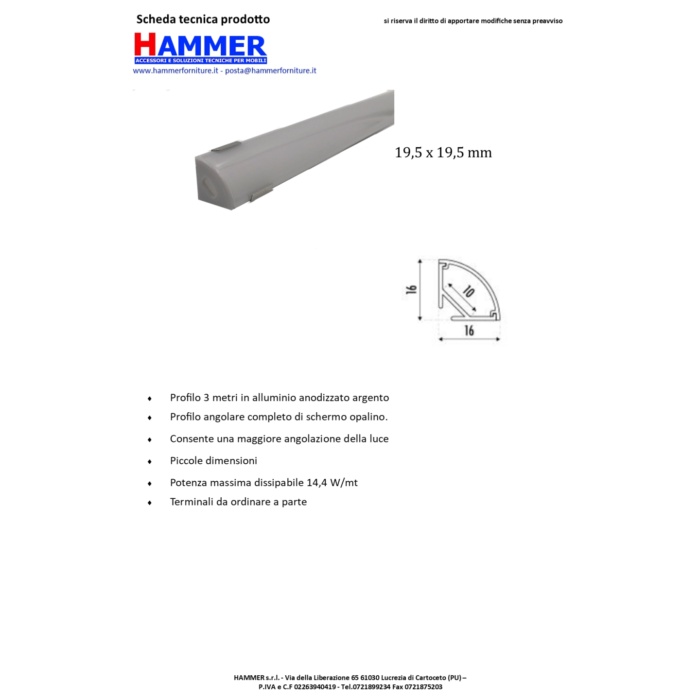 Profilo grand angolo