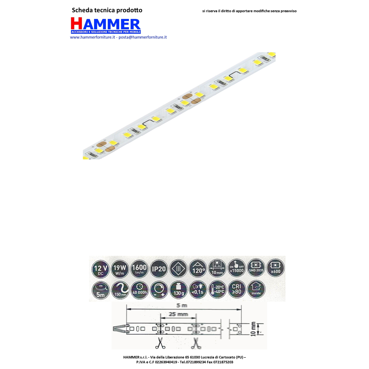 Stripled 600 smd2835
