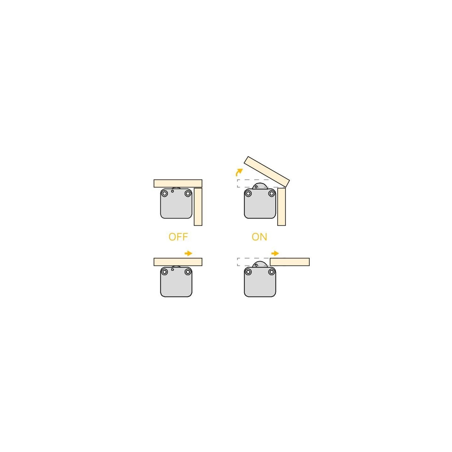 Interruttore per ante