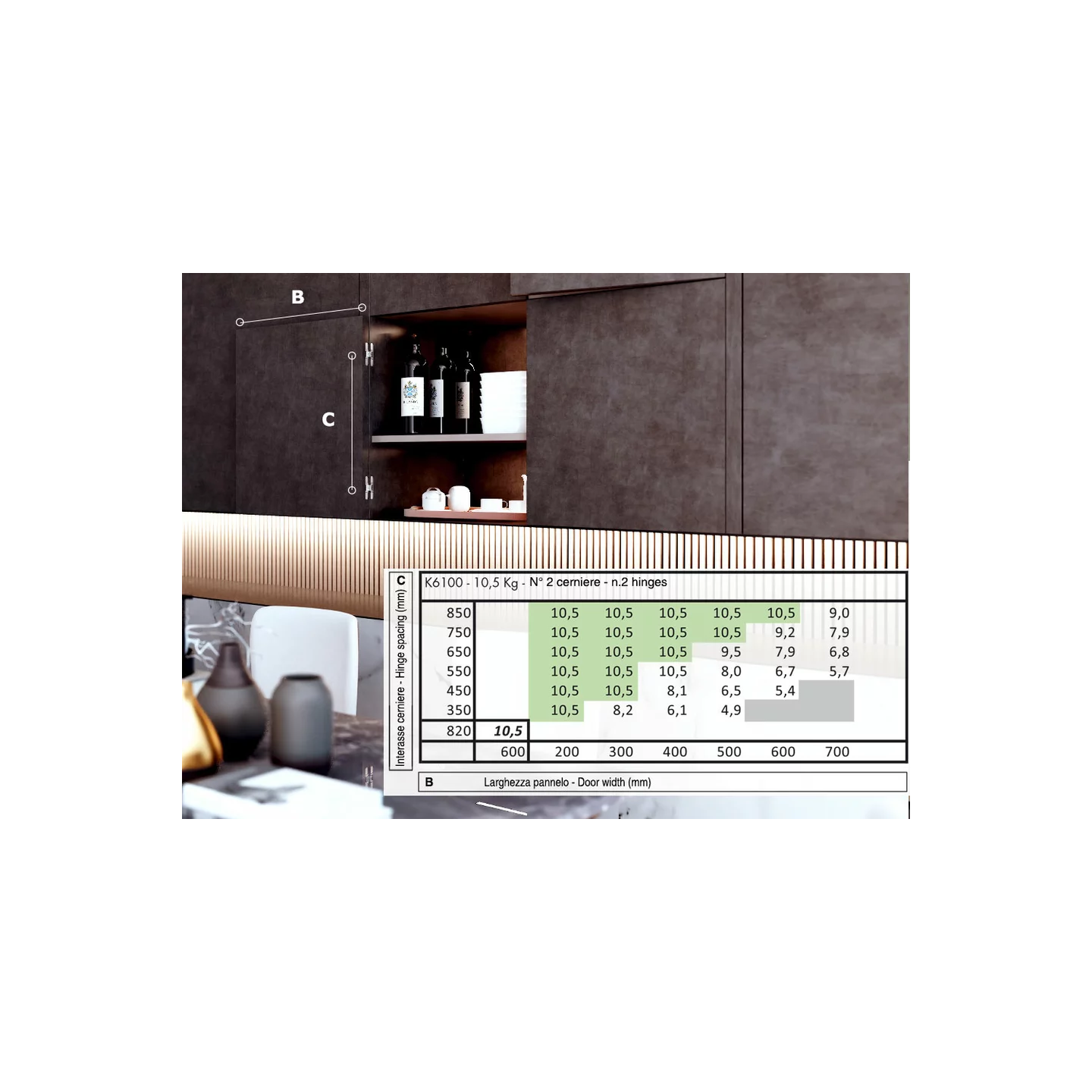 Cerniera Kubikina K6100